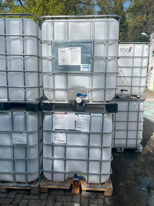 Te koop: IBC Container 1000 liter – €30 per stuk, Tuin en Terras, Regentonnen, Gebruikt, Ophalen