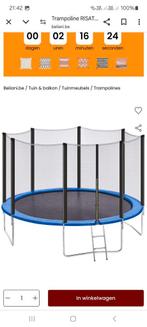 trampoline 465cm, Ophalen, Gebruikt