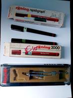 rotring 2 rapidograph 0.8 en 0.15 + passer, Ophalen of Verzenden, Nieuw