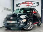 Fiat 500X 1.6i E-torq Rosso Amore * GARANTIE 12 MOIS *, Auto's, Gebruikt, 4 cilinders, 500X, Zwart