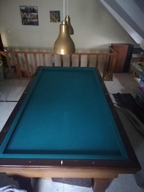 Billard français, Sport en Fitness, Biljarten en Poolen, Zo goed als nieuw, Biljarttafel, Ophalen