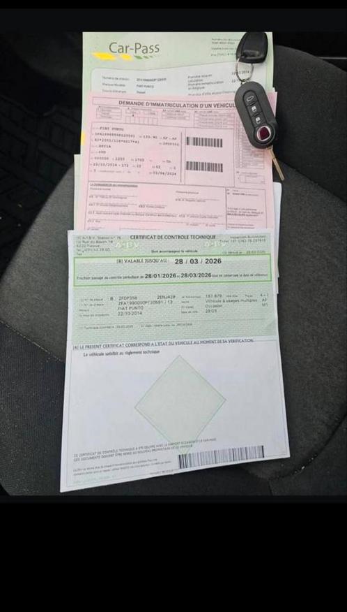 Fiat punto Evo 1.3 MultiJet Anne 2014  prête pour une nouvel, Auto's, Fiat, Bedrijf, Punto, Bluetooth, Elektrische ramen, Isofix