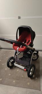 Kinderwagenset van maxicosi, Kinderen en Baby's, Ophalen, Gebruikt, Verstelbare duwstang, Combiwagen
