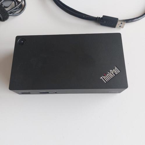 Lenovo Thinkpad USB 3.0 40A8, Informatique & Logiciels, Stations d'accueil, Comme neuf, Station d'accueil, Enlèvement ou Envoi