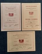 Diploma Société Royale Philantrophique, Verzamelen, Verzenden, Overige soorten, Overige typen
