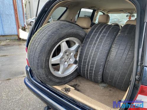 Mercedes ML w163 banden velgen 66.6 5x112 275 55 17 inch, Auto-onderdelen, Banden en Velgen, Banden en Velgen, Personenwagen, Gebruikt