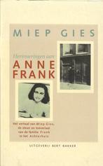 Herinneringen aan Anne Frank Miep Gies, Boeken, Biografieën, Ophalen of Verzenden, Zo goed als nieuw