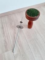 Blok met grondpin, Dieren en Toebehoren, Vogels | Toebehoren, Ophalen, Gebruikt, Overige typen