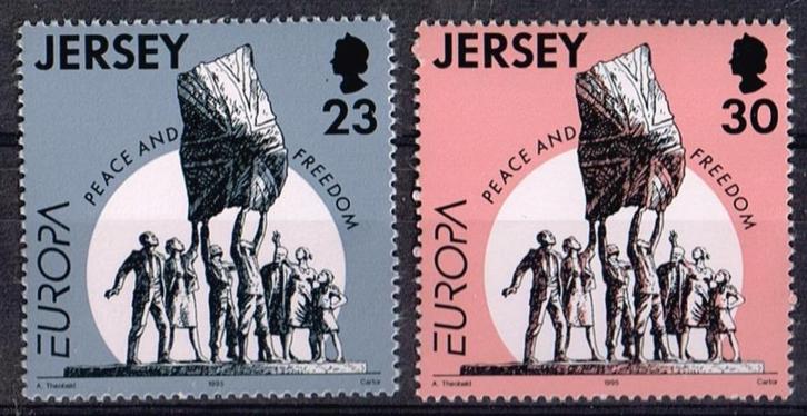 Postzegels uit Jersey - K 4511 - vrede en vrijheid, Postzegels en Munten, Postzegels | Europa | UK, Postfris, Verzenden