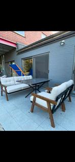 Buitenlounge in de tuin voor 5 personen, Tuin en Terras, Tuinsets en Loungesets, Ophalen, Nieuw