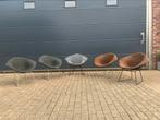 5x originele Knoll Bertoia Diamond chair, Ophalen of Verzenden, Vitra egg swan togo ligne roset elda cassina sede b&b italia