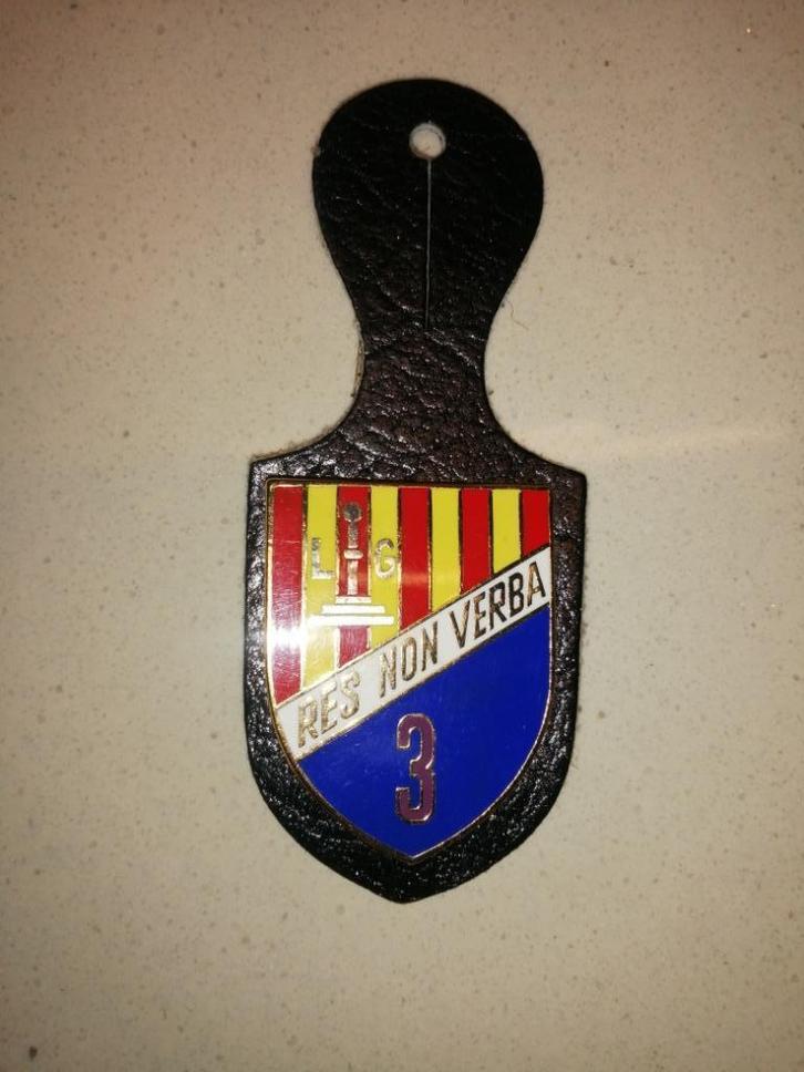 BELGIQUE - ABL - BRELOQUES LOGISTIQUE + DIVERS (7), Verzamelen, Militaria | Algemeen, Landmacht, Embleem of Badge, Ophalen of Verzenden