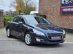 Peugeot 508 2012 2.0 HDI 136pk/ParkAssist/Head-up, Auto's, 100 kW, Zwart, 4 cilinders, Blauw