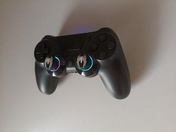 Manette sans fil LED compatible PS4 / PC / Android beschikbaar voor biedingen