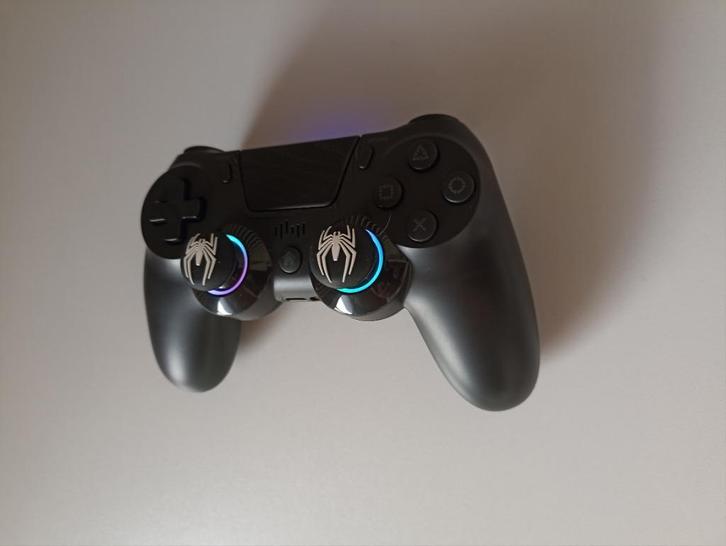 Manette sans fil LED compatible PS4 / PC / Android, Games en Spelcomputers, Spelcomputers | Sony Consoles | Accessoires, Nieuw