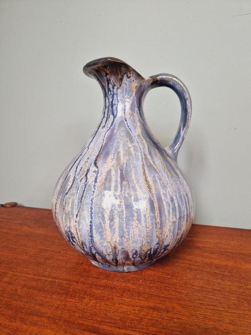 Vase/cruche en grès flammé, Roger Guérin, Antiquités & Art, Antiquités | Céramique & Poterie, Enlèvement ou Envoi