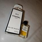 Chanel. No. 5. Vintage. Miniatuur, Verzamelen, Ophalen of Verzenden, Zo goed als nieuw, Miniatuur, Gevuld