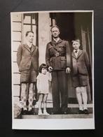 Postkaart Koningshuis België Koning Leopold III, Verzamelen, Koningshuis en Royalty, Ophalen of Verzenden, Gebruikt, Kaart, Foto of Prent