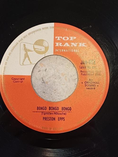 Preston Epps – Bongo Bongo Bongo  1960  Instro Rock latin, Cd's en Dvd's, Vinyl Singles, Gebruikt, Single, 7 inch, Ophalen of Verzenden