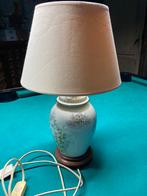 Limoges porselijn tafellamp, Comme neuf, Moins de 50 cm, Enlèvement ou Envoi