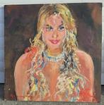 huile sur panneau signe tony reniers, Ophalen of Verzenden
