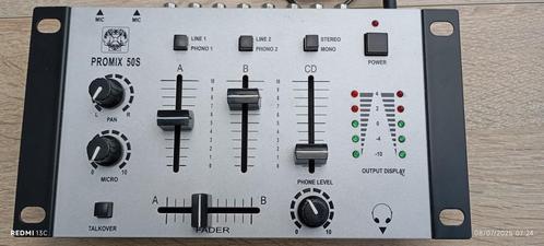 Table de mixage, Muziek en Instrumenten, Mengpanelen, Zo goed als nieuw, 5 tot 10 kanalen, Ophalen