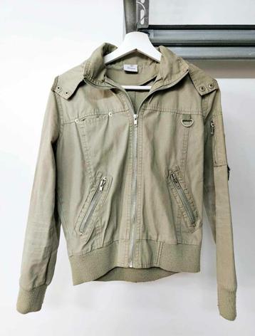 TE KOOP - Kaki jas/jacket (M)