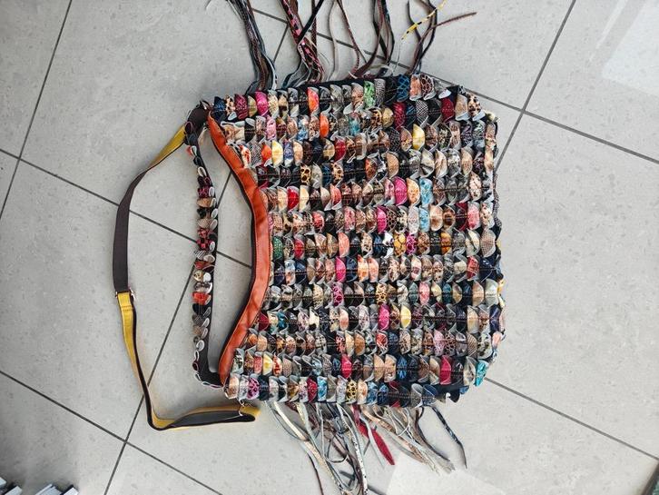 Handtas, Handtassen en Accessoires, Tassen | Schoudertassen, Nieuw, Overige kleuren, Leer, Ophalen