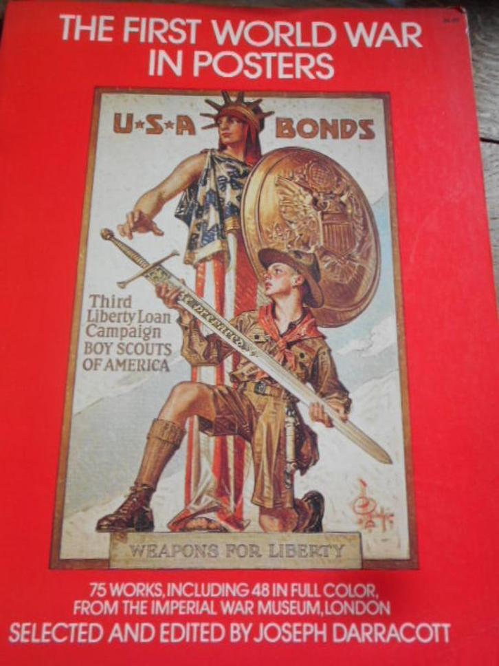 WWI, WO1, meerdere boeken, posters, bridge of allan enz, Boeken, Oorlog en Militair, Nieuw, Algemeen, Voor 1940, Ophalen of Verzenden