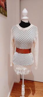 Un magnifique pull de Uk rare vintage blanc taille M/L, Ophalen, Zo goed als nieuw, Wit