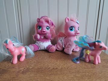 Lot ( 4 stuks ) My Little Pony - Hasbro 