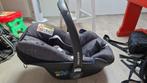 Maxi Cosi Pebble Pro Sparkling Grey + familyfix3 + regenhoes, Ophalen, Zo goed als nieuw, Maxi-Cosi, Isofix