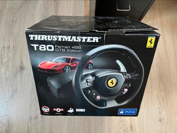 Ps4 race stuur ‘trustmaster t80’ + F1 2021  beschikbaar voor biedingen