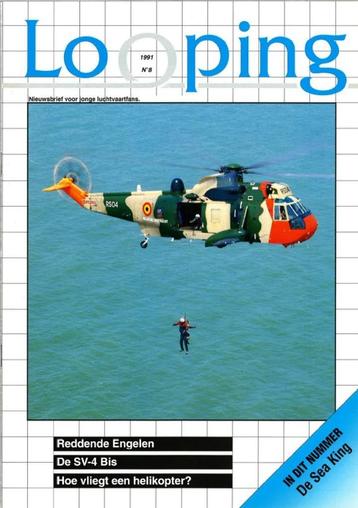 Looping   Nieuwsbrief voor jonge luchtvaartfans - 1991 N 8 beschikbaar voor biedingen