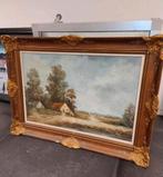 schilderij van R.de Zrak met kader, Ophalen