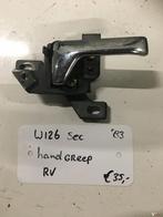 Mercedes w126 Sec 1983 Deurgreep Rechtsvoor chrome, Auto-onderdelen, Carrosserie, Ophalen of Verzenden, Gebruikt, Deur