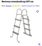 Bestway zwembadladder 107cm nieuw, Tuin en Terras, Ophalen, Nieuw