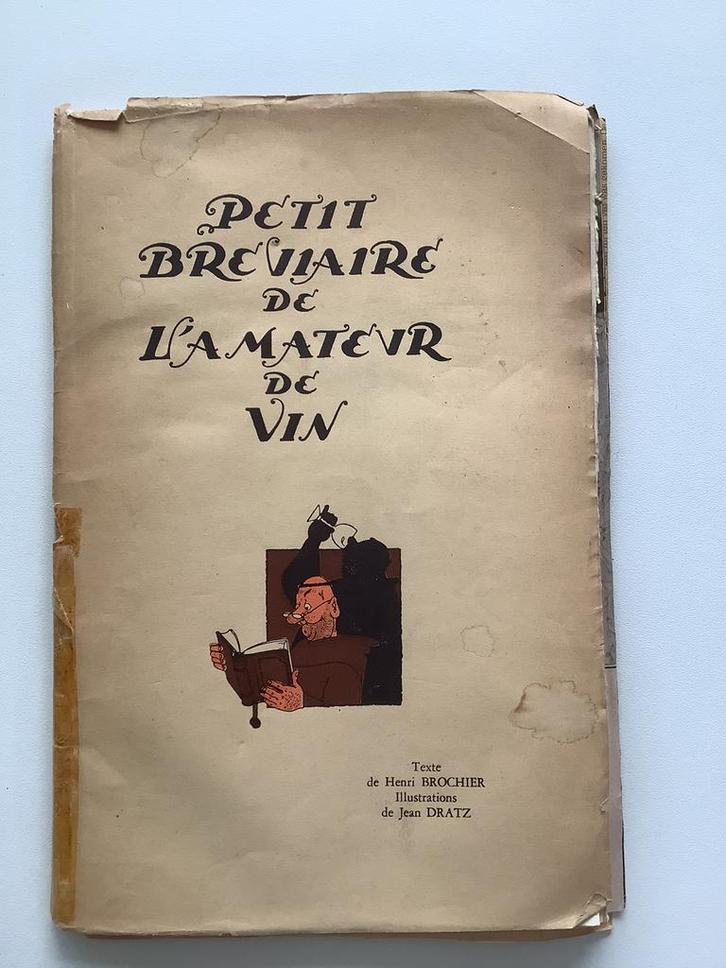 Petit bréviaire de l'amateur de vin, Collections, Vins, Utilisé, Autres types, France, Enlèvement