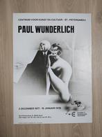 Poster voor de tentoonstelling van Paul Wunderlich - 1977, Verzamelen, Posters, Ophalen