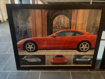 Auto posters in kader beschikbaar voor biedingen