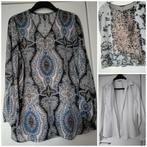 Dameskleding Maat L - 1 tuniek -1 blouse -1 blouse, Ophalen of Verzenden, Gedragen, Maat 42/44 (L), Wit