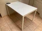 Witte keukentafel, metalen poten, Ophalen, Gebruikt, Metaal, Modern