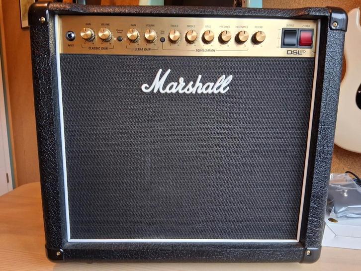 Ampli guitare Marshall tout lampes ! DSL20CR, Muziek en Instrumenten, Snaarinstrumenten | Gitaren | Elektrisch, Marshall, Ophalen
