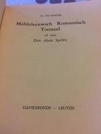 Middeleeuwsch romantisch tooneel of van drie Abele Spelen, Livres, Art & Culture | Danse & Théâtre, Théâtre, Utilisé, Enlèvement ou Envoi