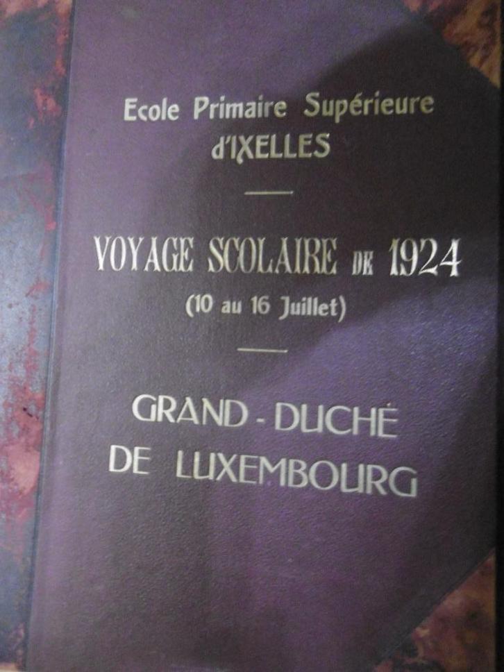livre de voyage scolaire, Livres, Art & Culture | Photographie & Design, Utilisé, Autres sujets/thèmes, Enlèvement ou Envoi