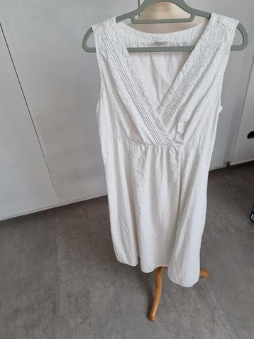 robe été blanche, Kleding | Dames, Jurken, Ophalen, Zo goed als nieuw