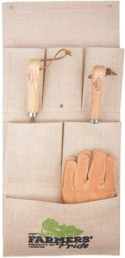 Farmers' Pride - jute wandorganiser, Tuin en Terras, Tuinwanddecoratie, Nieuw, Ophalen of Verzenden