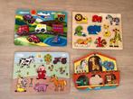 Houten inlegpuzzels peuter, Ophalen, Gebruikt, Van hout, Minder dan 10 stukjes
