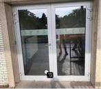 dubbele deur aluminium reynaers deur, Ophalen, Gebruikt