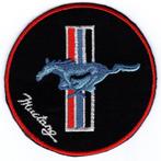 Ford Mustang stoffen opstrijk patch embleem #1, Verzenden, Nieuw